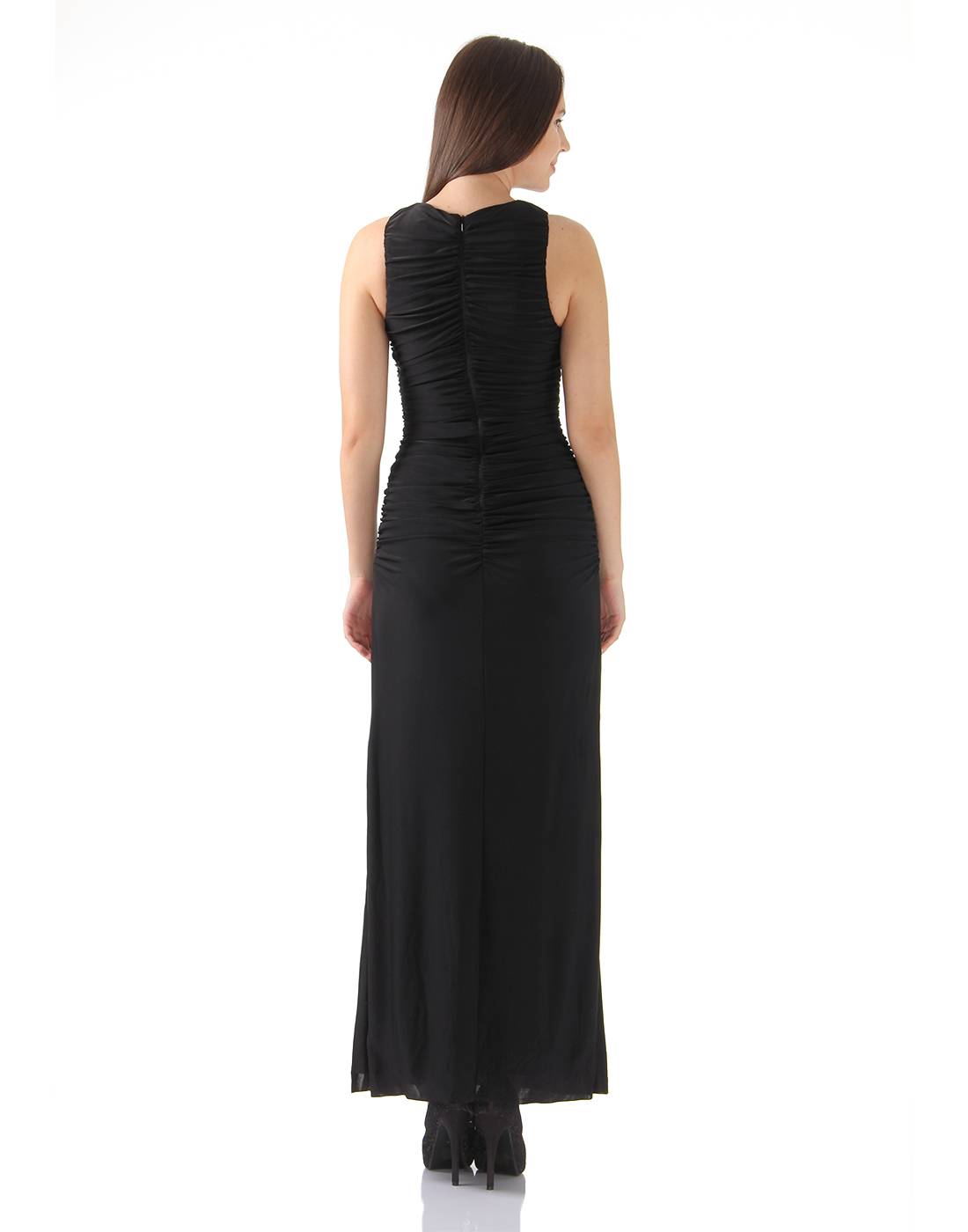 Ax Paris Women Party Black Maxi Dress